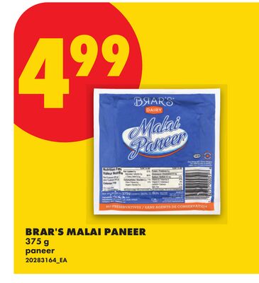 BRAR'S MALAI PANEER, 375 g