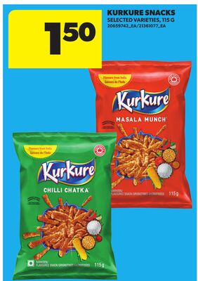 KURKURE SNACKS, 115 G
