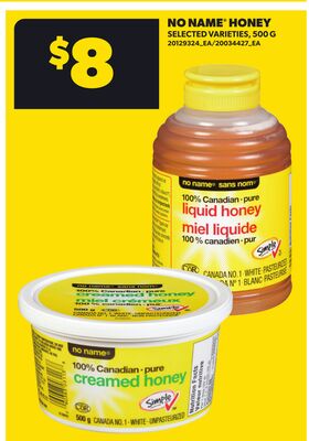 NO NAME® HONEY, 500 G