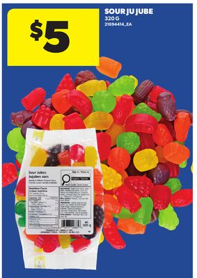 SOUR JU JUBE, 320 G