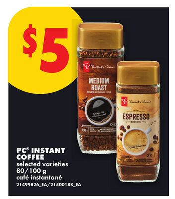 PC® INSTANT COFFEE, 80/100 G