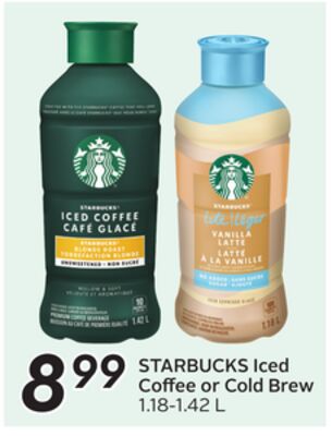 Iced Coffee or Cold Brew