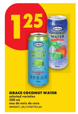 GRACE COCONUT WATER, 500 mL