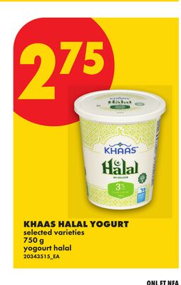KHAAS HALAL YOGURT, 750 g