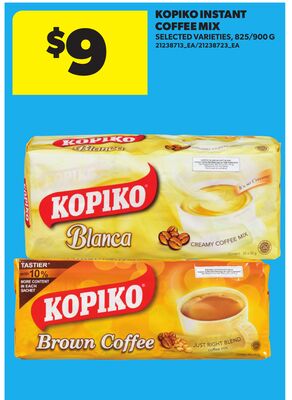 KOPIKO INSTANT COFFEE MIX, 825/900 G