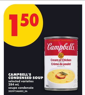 CAMPBELL'S CONDENSED SOUP, 284 ml