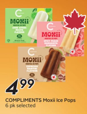 COMPLIMENTS Moxii Ice Pops