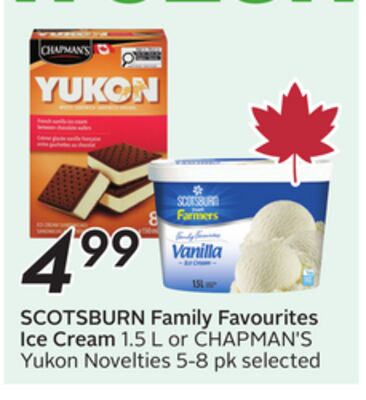 Family Favourites Ice Cream