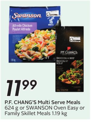 Multi Serve Meals