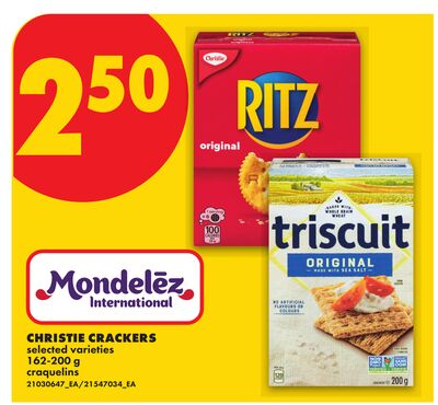 CHRISTIE CRACKERS, 162-200 G