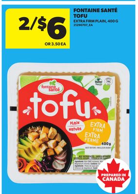 FONTAINE SANTÉ TOFU, 400 G