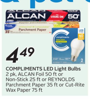 COMPLIMENTS LED Light Bulbs