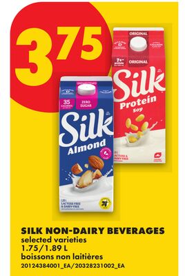 SILK NON-DAIRY BEVERAGES, 1.75/1.89 L
