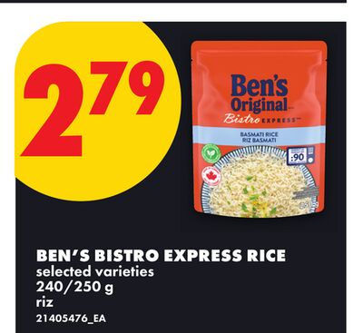 BEN'S BISTRO EXPRESS RICE, 240/250 g