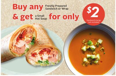Freshly Prepared Sandwich or Wrap