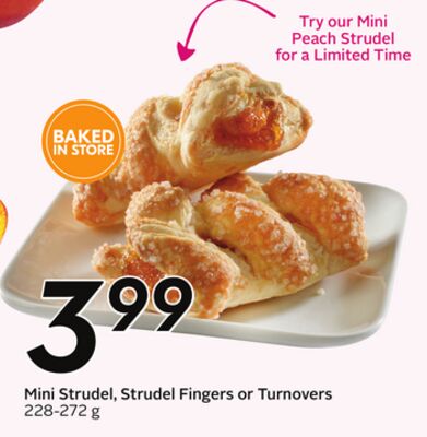 Mini Strudel, Strudel Fingers or Turnovers - Peach Fest