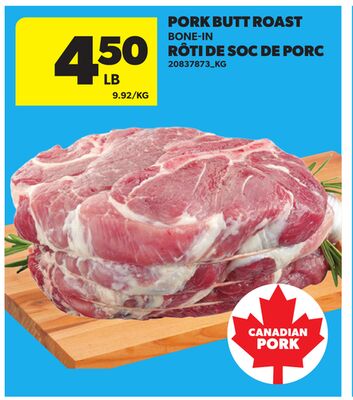 PORK BUTT ROAST