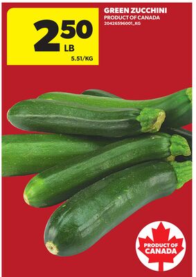 GREEN ZUCCHINI