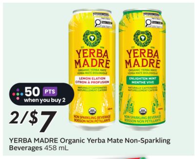 Organic Yerba Mate Non-Sparkling Beverages