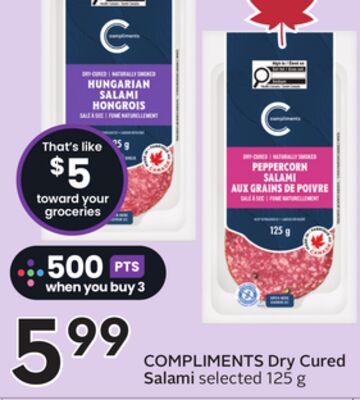 COMPLIMENTS Dry Cured Salami
