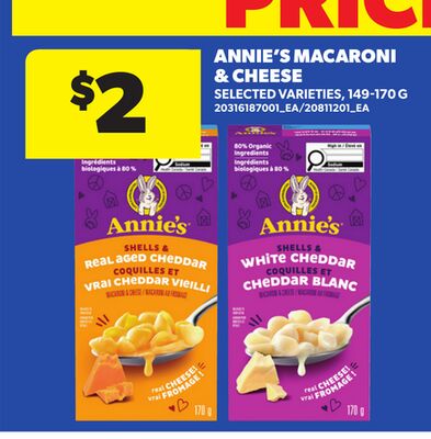 ANNIE'S MACARONI & CHEESE