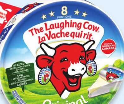 The Laughing Cow spreadable cheese 8-pack