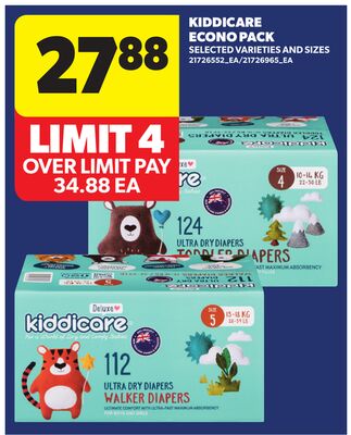 KIDDICARE ECONO PACK