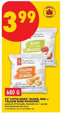 PC® LITTLE GEMS® MIXED, RED OR YELLOW, 680 G