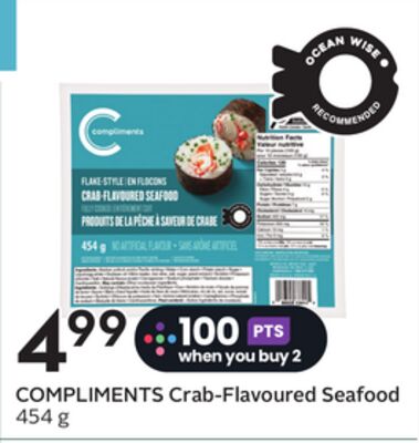 COMPLIMENTS Crab-Flavoured Seafood