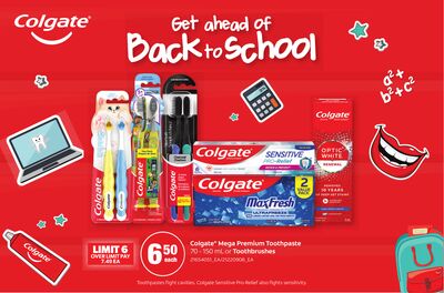 COLGATE MEGA PREMIUM TOOTHPASTE, 70-150 ML OR TOOTHBRUSHES