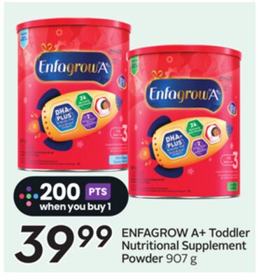 Toddler Nutritional Supplement Powder