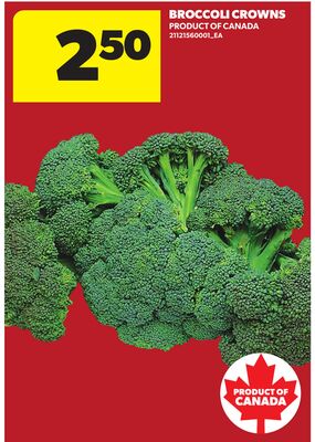 BROCCOLI CROWNS