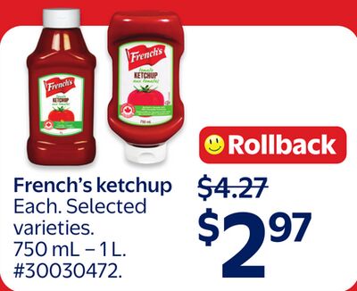 French's ketchup