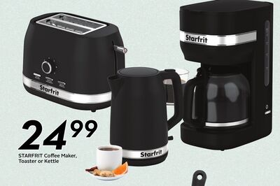 STARFRIT Coffee Maker, Toaster or Kettle