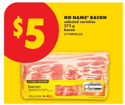 NO NAME® BACON, 375 g