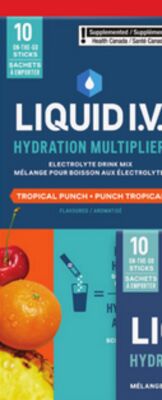 Liquid I.V. electrolyte drink mix