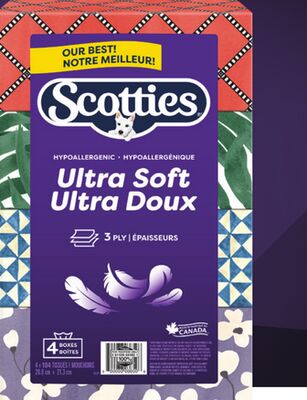 SCOTTIES® ULTRA SOFT, 4-PACK