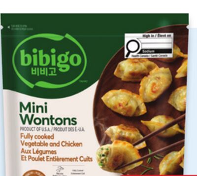 Bibigo wontons or mandu