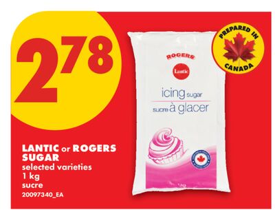 LANTIC OR ROGERS SUGAR, 1 KG