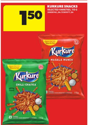 KURKURE SNACKS, 115 G