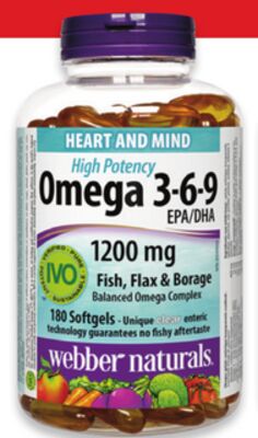 Webber Naturals® Omega-3 80s