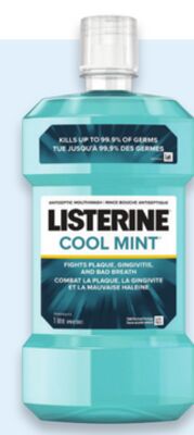 Listerine mouthwash