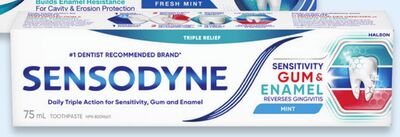 Sensodyne Sensitivity Gum & Enamel toothpaste