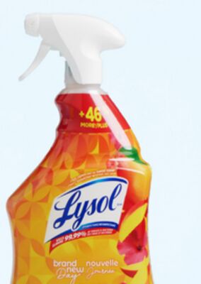 Lysol wipes 75s-84s or all-purpose cleaner 95 ml