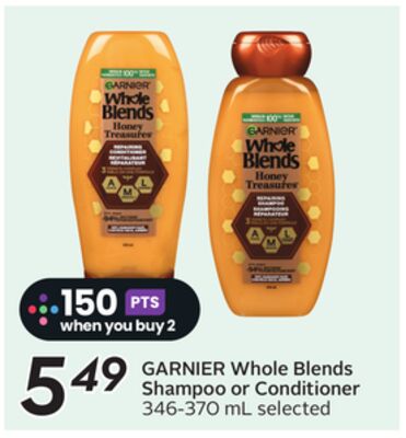 GARNIER Whole Blends Shampoo or Conditioner