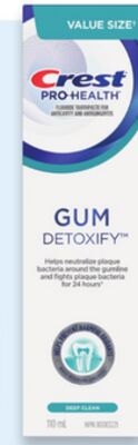 Crest Gum Detoxify Toothpaste