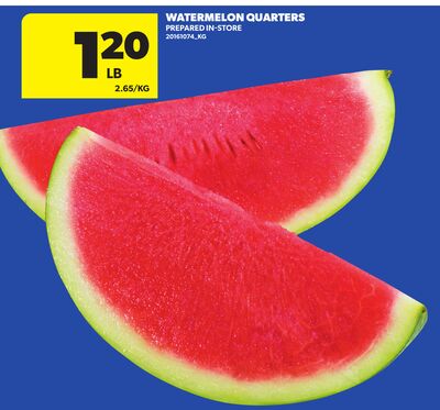 WATERMELON QUARTERS