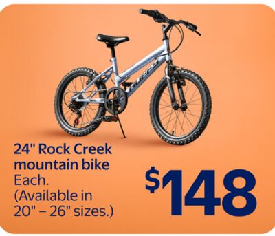 24" Rock Creek mountain bike