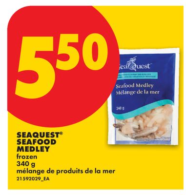 SEAQUEST® SEAFOOD MEDLEY, 340 G