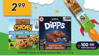 Chewy Or Dipps Granola Bars